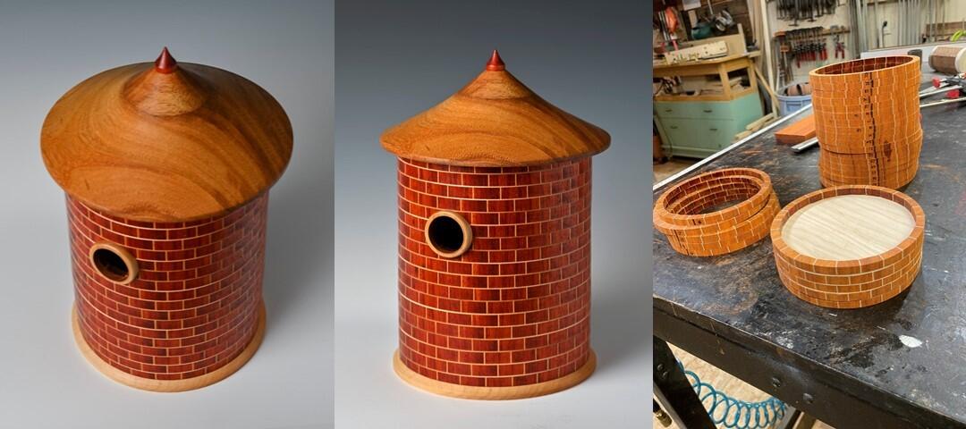 Creative art birdhouse